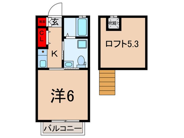 ショコラコートの物件間取画像